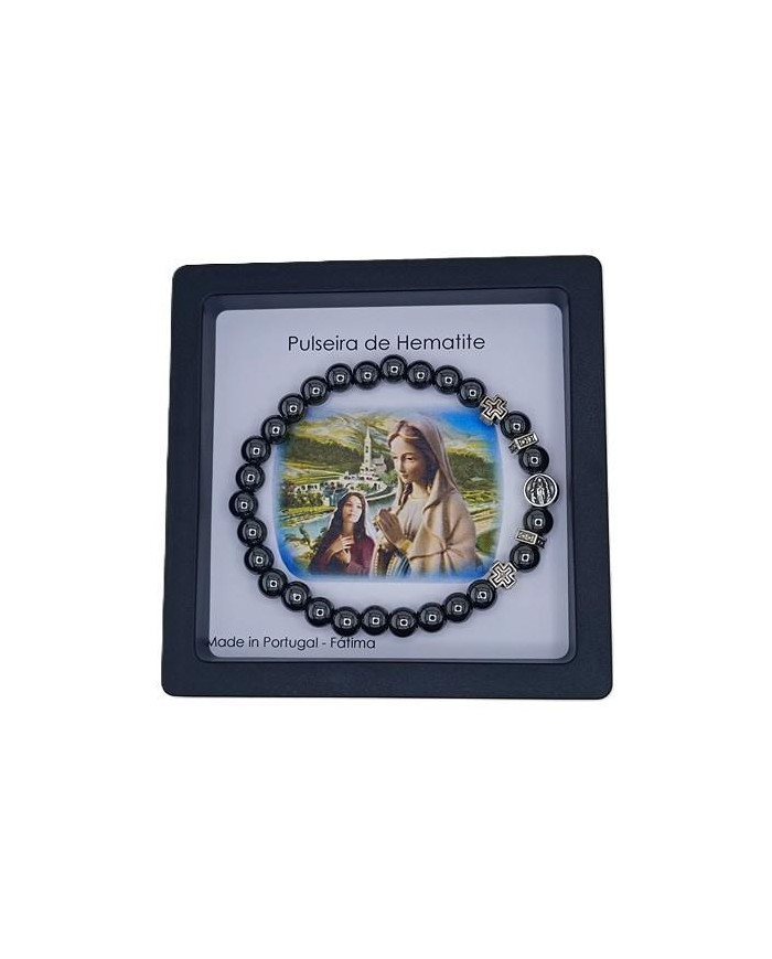 PUL ELAST HEMATITE REDONDA 6MM E CT ZAMAC