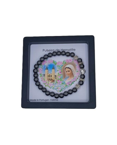 PUL ELAST HEMATITE REDONDA 6MM E CT ZAMAC