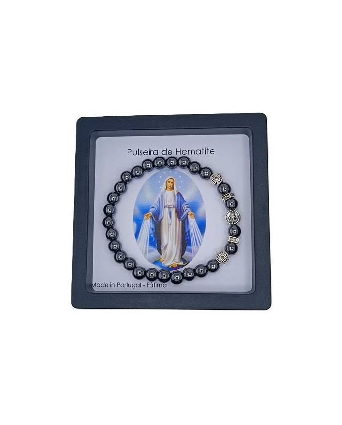 PUL ELAST HEMATITE REDONDA 6MM E CT ZAMAC