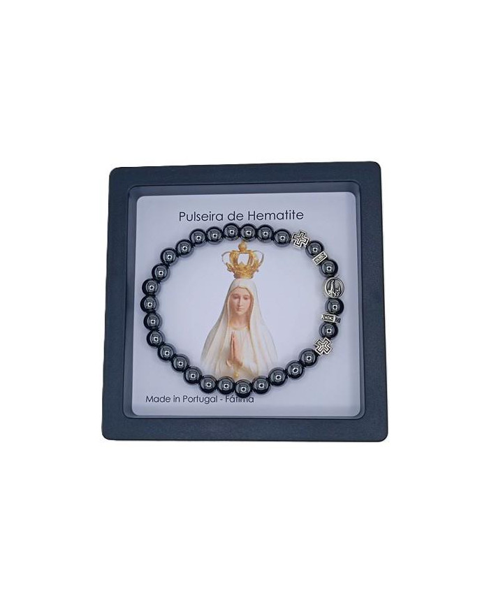 PUL ELAST HEMATITE REDONDA 6MM E CT ZAMAC