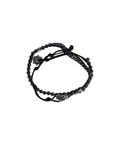 PUL TERCO "WRAP AROUND" HEMATITE REDONDA 4MM