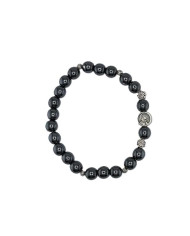 PUL DEZENA ELAST HEMATITE REDONDA 8MM