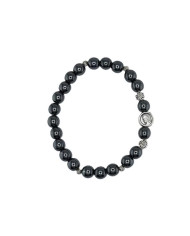 PUL DEZENA ELAST HEMATITE REDONDA 8MM