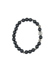 PUL DEZENA ELAST HEMATITE REDONDA 8MM