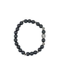PUL DEZENA ELAST HEMATITE REDONDA 8MM