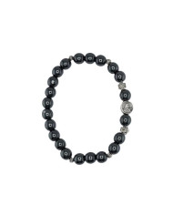 PUL DEZENA ELAST HEMATITE REDONDA 8MM