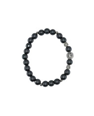 PUL DEZENA ELAST HEMATITE REDONDA 8MM SB