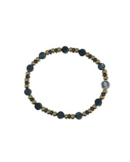 PUL DEZENA ELAST HEMATITE ROSA 6MM MJ