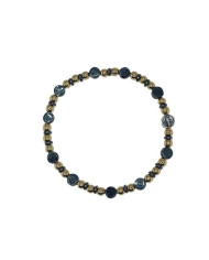 PUL DEZENA ELAST HEMATITE ROSA 6MM ML