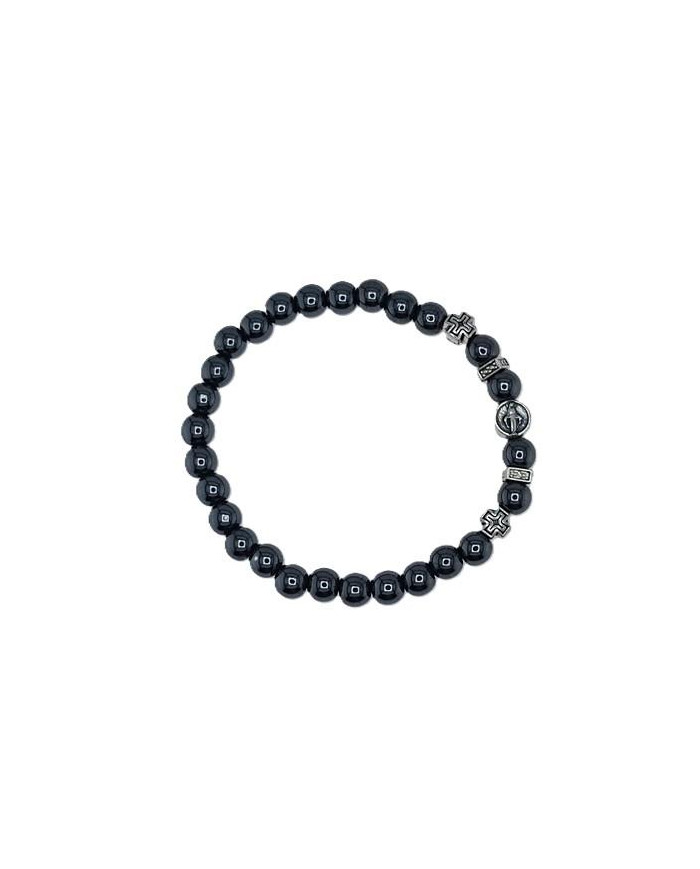 PUL ELAST HEMATITE REDONDA 6MM E CT ZAMAC