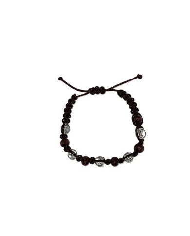 PUL DEZENA MACRAME MADEIRA 8M+ZAMAC NS