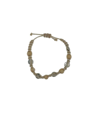 PUL DEZENA MACRAME MADEIRA 8M+ZAMAC NS