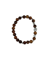 PUL DEZENA ELAST MADEIRA  PAU SANTO 8MM