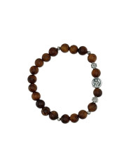 PUL DEZENA ELAST MADEIRA  PAU SANTO 8MM