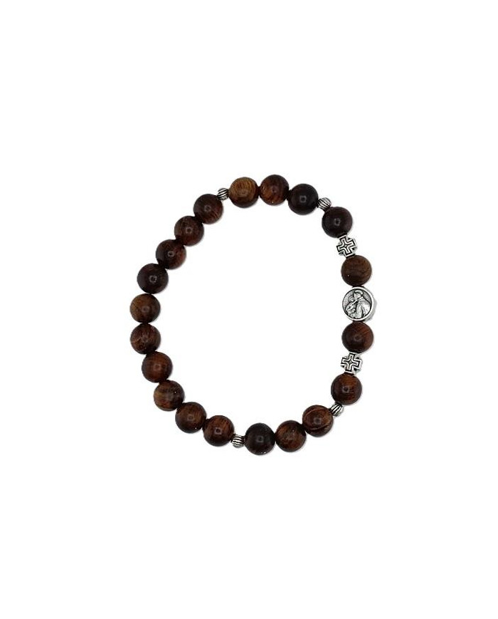 PUL DEZENA ELAST MADEIRA  PAU SANTO 8MM