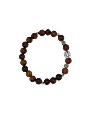 PUL DEZENA ELAST MADEIRA  PAU SANTO 8MM