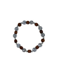 PUL DEZENA ELAST MADEIRA QUAD. 6MM NS