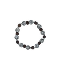 PUL DEZENA ELAST MADEIRA QUAD. 6MM MEDJUGORJE/PIO