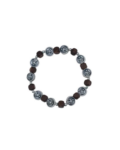 PUL DEZENA ELAST MADEIRA QUAD 6MM MISERC