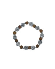 PUL DEZENA ELAST MADEIRA QUAD 6MM CJM