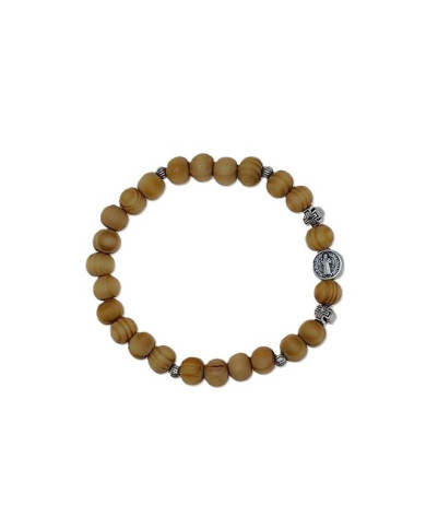 PUL DEZENA ELAST IMIT MADEIRA OLIVEIRA 8MM