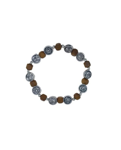 PUL DEZENA ELAST MADEIRA QUAD 6MM ST