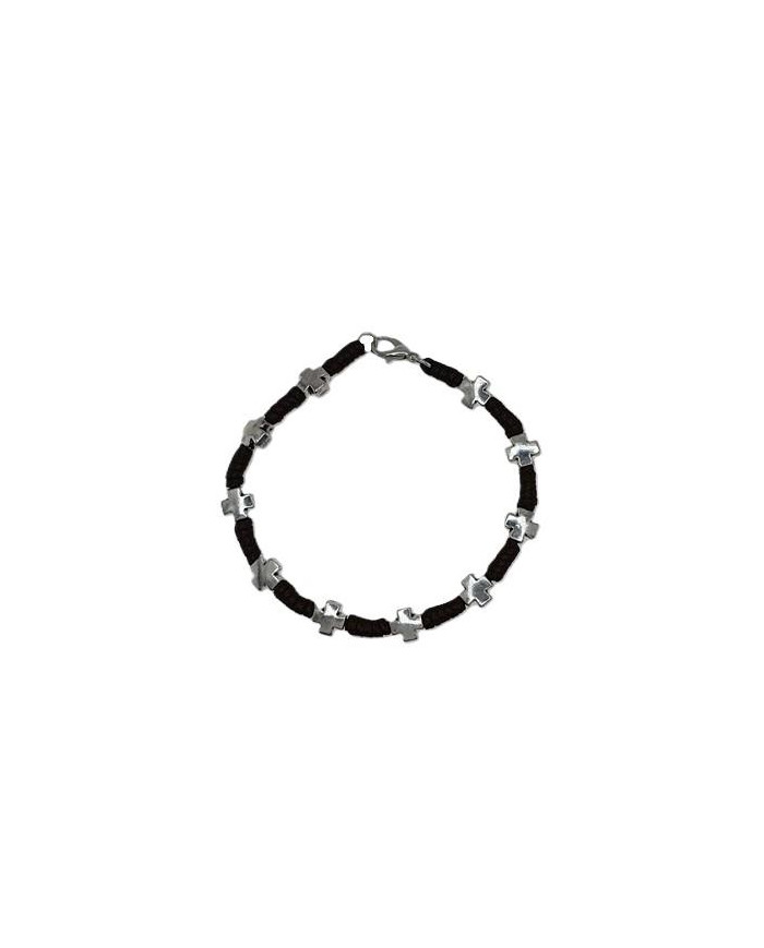DECADE BRACELET WIRE CROSSES ZAMAC