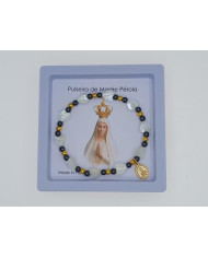 PUL DEZENA ELAST MADRE PEROLA CORACAO 8MM