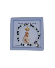 PUL DEZENA ELAST MADRE PEROLA CORACAO 8MM