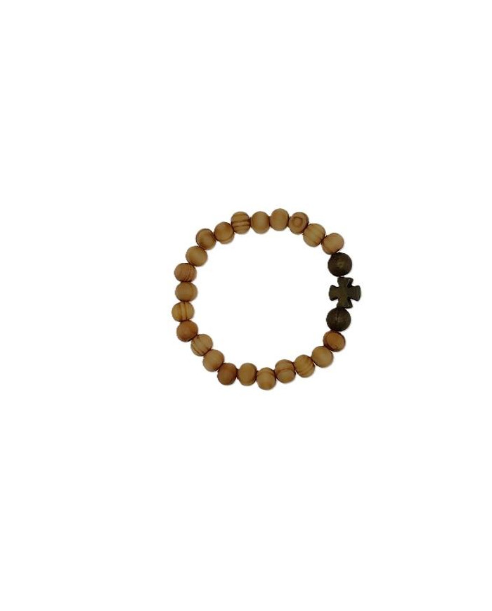 PUL ELAST IMIT. MADEIRA OLIVEIRA 8MM CRUZ