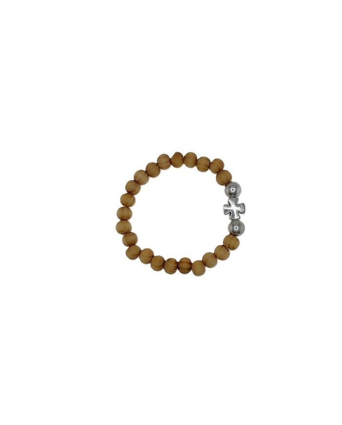 PUL ELAST IMIT. MADEIRA OLIVEIRA 8MM CRUZ