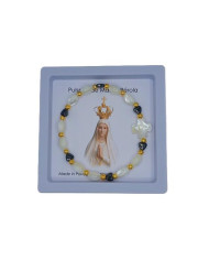 PUL DEZENA ELAST MADRE PEROLA 6MM CRUZ PX