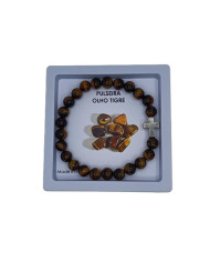 PUL ELAST PEDRA OLHO DE TIGRE C/ CR