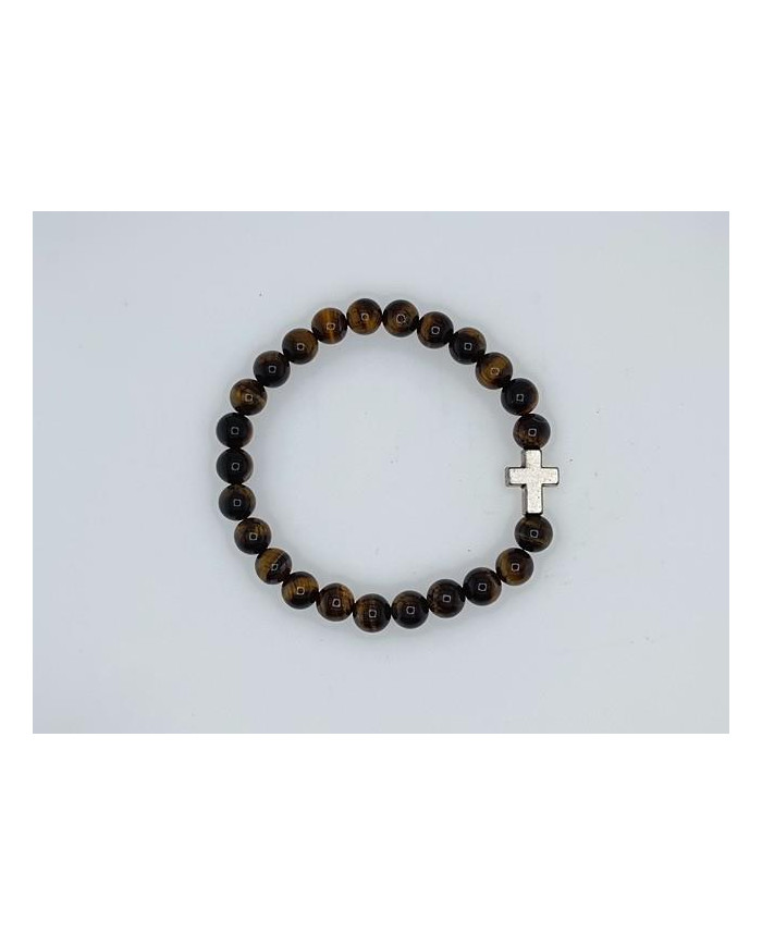 PUL ELAST PEDRA OLHO DE TIGRE C/ CR