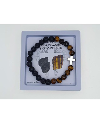 PUL DEZENA ELAST CRUZ QUAD C/PEDRA 8M RV