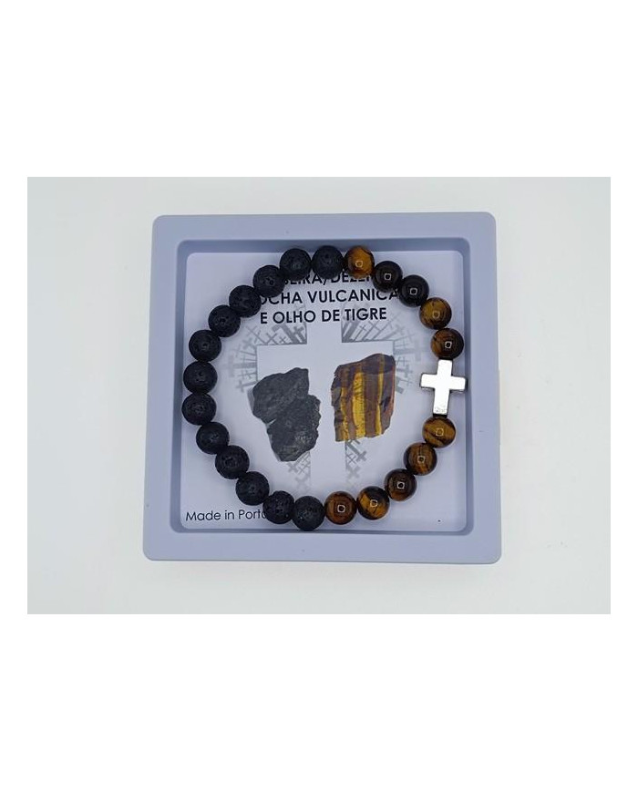 PUL DEZENA ELAST CRUZ QUAD C/PEDRA 8M RV