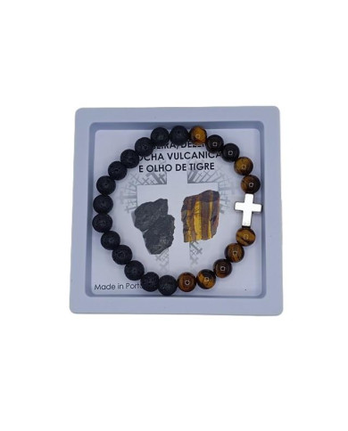 PUL DEZENA ELAST CRUZ QUAD C/PEDRA 8M RV