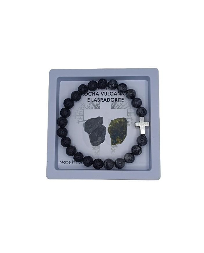 PUL DEZENA ELAST CRUZ QUAD C/PEDRA 8M RV