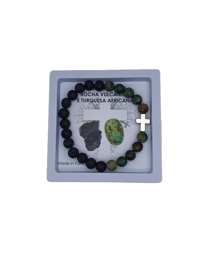 PUL DEZENA ELAST CRUZ QUAD C/PEDRA 8M RV