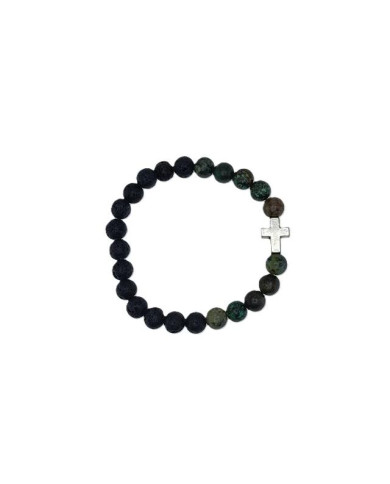 PUL DEZENA ELAST CRUZ QUAD C/PEDRA 8M RV