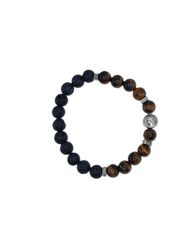 PUL DEZENA ELAST MJ PEDRA 8MM RV +