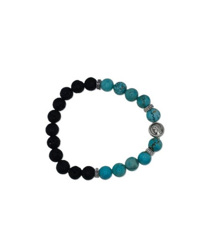 PUL DEZENA ELAST MJ PEDRA 8MM RV +