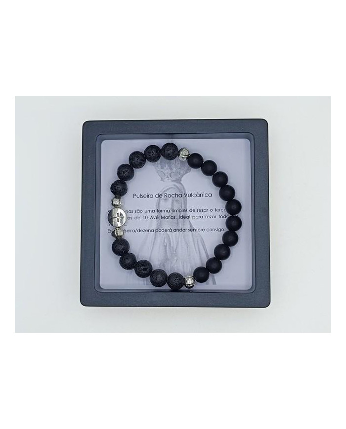 PUL DEZENA ELASTICA PEDRA 8MM RV+VIDRO 8MM CR