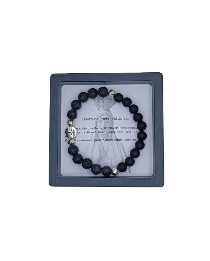 PUL DEZENA ELASTICA PEDRA 8MM RV+VIDRO 8MM CR