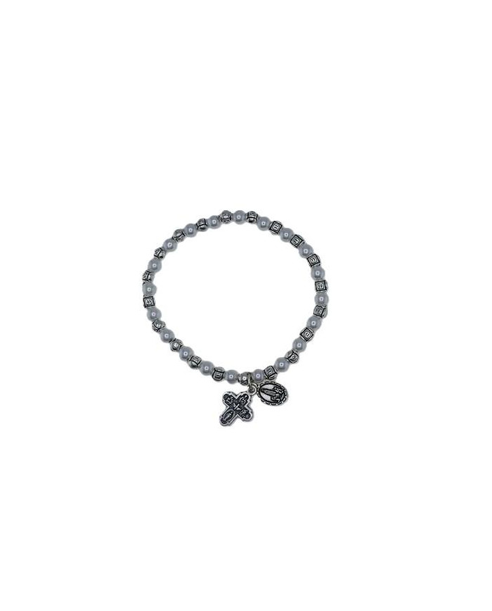 BRACELET ELASTIC PEARL 5MM