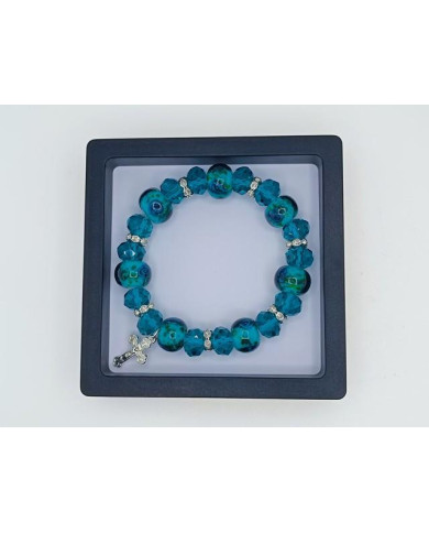 PUL ELAST VIDRO MURANO 12MM C/ CRISTAL