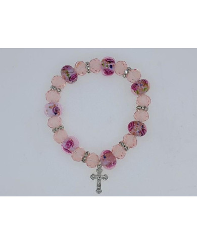 PUL ELAST VIDRO MURANO 12MM C/ CRISTAL