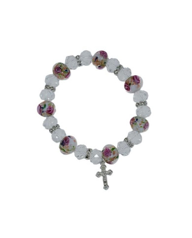 PUL ELAST VIDRO MURANO 12MM C/ CRISTAL