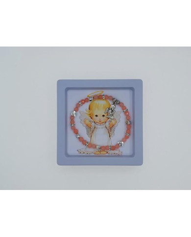 PUL ELAST FACETADA PEDRA JADE 4MM ANJO