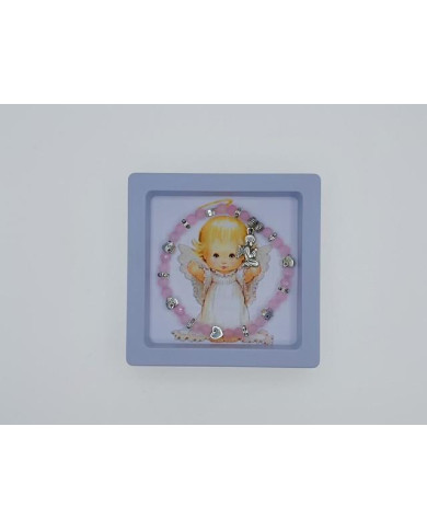 PUL ELAST FACETADA PEDRA JADE 4MM ANJO